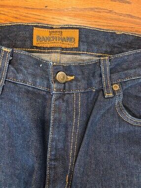 Ranch Hand Men’s Dark Blue Denim Jeans by Schaefer